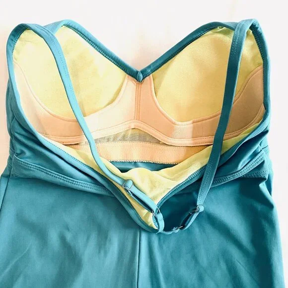 Athleta sport dress Women's Extra Small aqua teal stretch sport athleisure - Picture 8 of 10